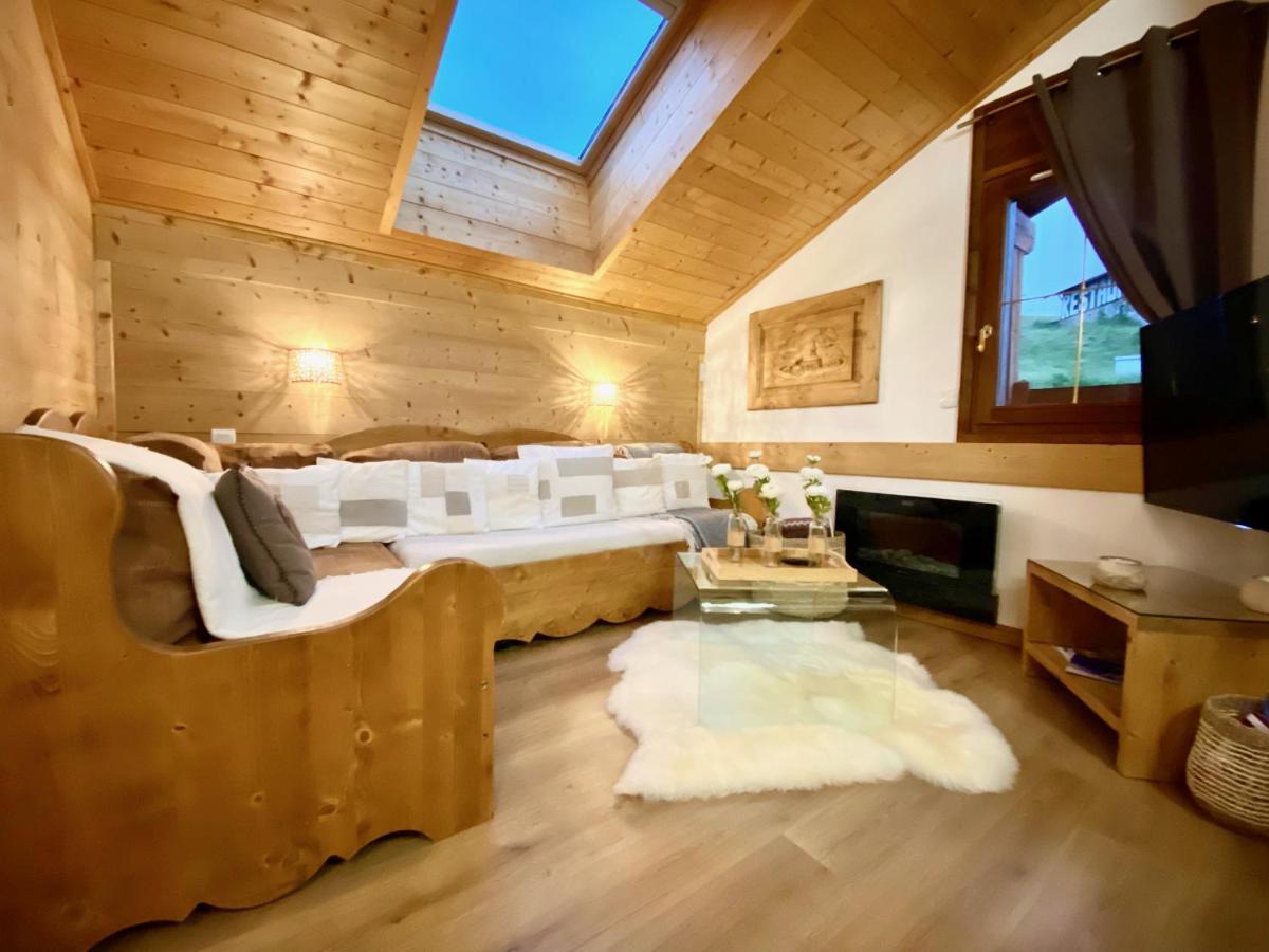 Appt 3Ch, Au Pied Des Pistes A La Deco Soignee Apartment Flumet Bagian luar foto