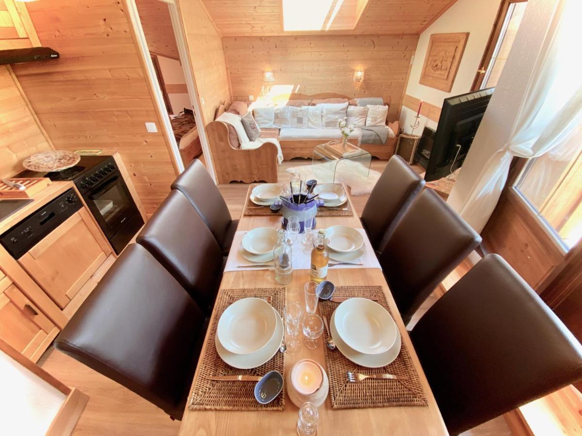 Appt 3Ch, Au Pied Des Pistes A La Deco Soignee Apartment Flumet Bagian luar foto