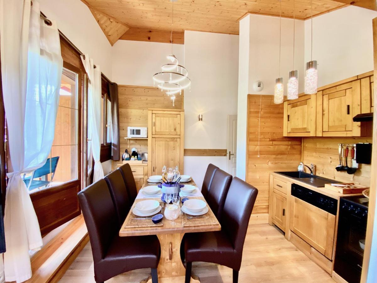 Appt 3Ch, Au Pied Des Pistes A La Deco Soignee Apartment Flumet Bagian luar foto